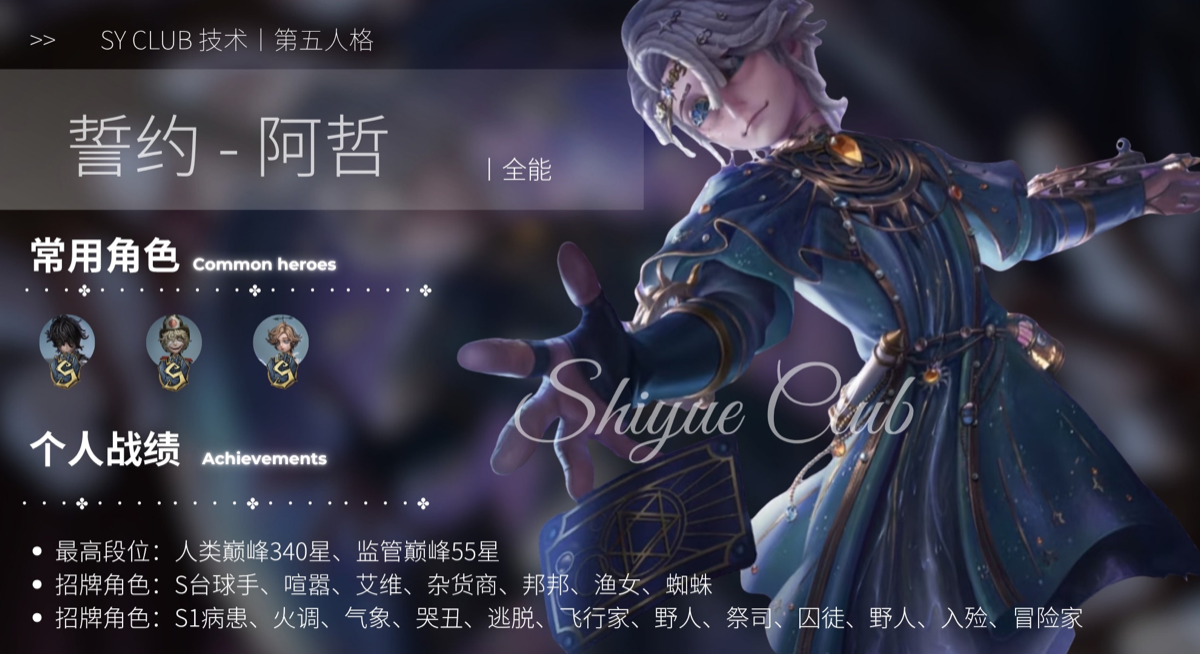 阿哲 IDV 成员档案