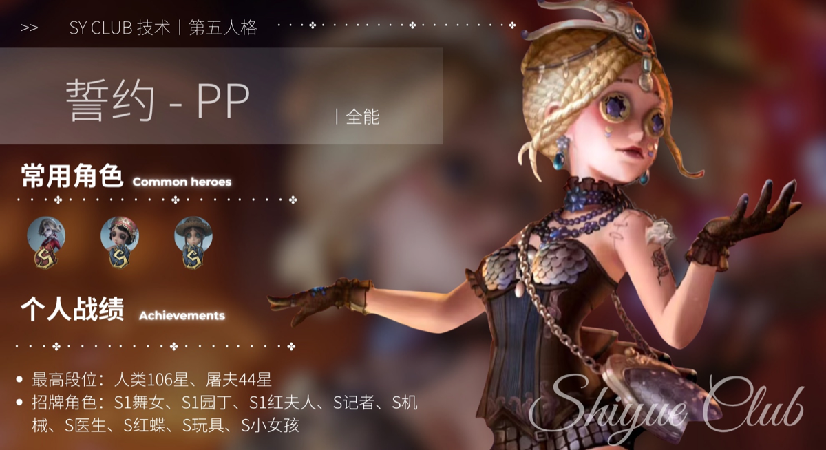 PP IDV 成员档案