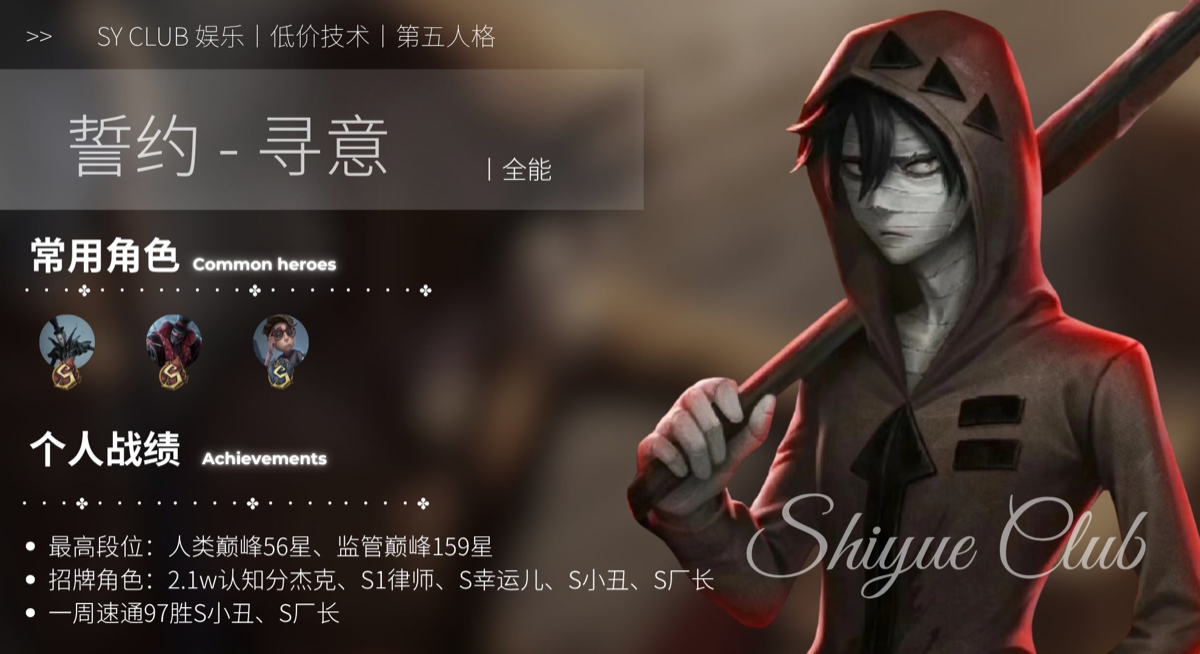 寻意 IDV 成员档案