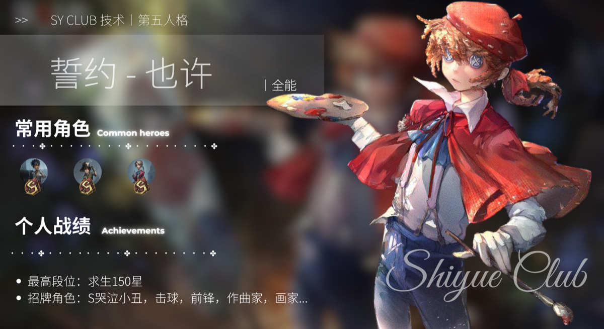 也许 IDV 成员档案